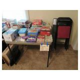 vintage card table and chairs