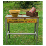 Vintage Advertising Kraft Stand and More