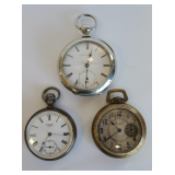 American Waltham Watch Co, & Rockford Pocketwatch