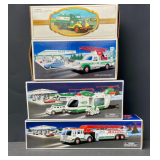 Lot of 4 Hess Trucks (NIB)