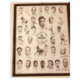 Vintage sports memorabilia