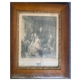 Vintage signed print