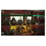 Close up view of Chinese satsuma specialty pieces