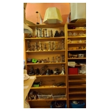 Brass items candlesticks & more