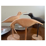 Carved birds, animals and many home decor items