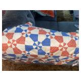 handmade circa 1940 quilt top