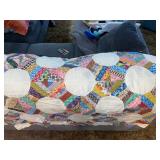 handmade quilt top circa 1930