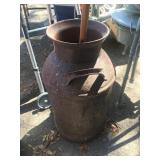 vintage milk can