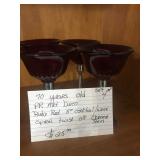 wine glasses 70 years old