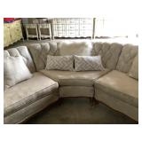 Vintage Chippendale style three section sofa ensemble. Pillows not included. $375. Pic 3 of 5.