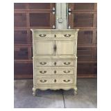 Vintage Highboy Dresser w/ Cupboard Section. $550. Pic 2 of 6.