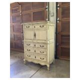 Vintage Highboy Dresser w/ Cupboard Section. $550. Pic 3 of 6.