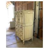 Vintage Highboy Dresser w/ Cupboard Section. $550. Pic 4 of 6.