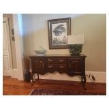 Wood sideboard