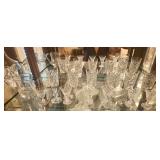 Waterford crystal cordial glasses and small glasses (each is set of 6)