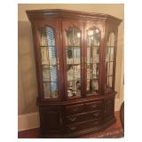 wood china cabinet