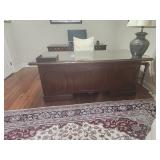 Wood executive desk