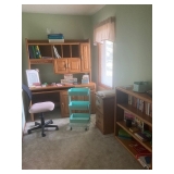 Desk and office supplies