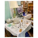Crystal, Glassware, Lamps