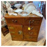 2 Asian Style End Tables