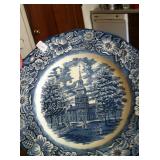 Liberty Blue plates