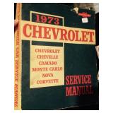 •	1973 Chevrolet Service Manual 