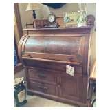 Antique roll top desk
