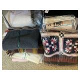 Wool and throw blankets