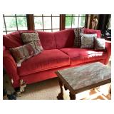 Like new red sofa