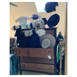 Vtg dresser and dress hats