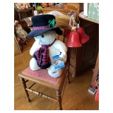 Cute chair Frosty’s sitting on 