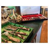 Horn handle cutlery 