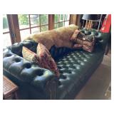 Leather Chesterfield sofa 