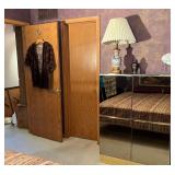 TV Armoire & Fur Stole