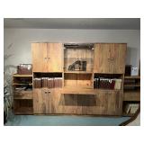 Broyhill Wall Unit. 8 pieces