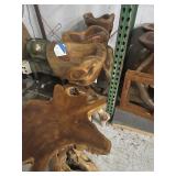 Star shaped Root Side Tables 