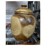 Teak Vase