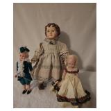 5x13 is the composite doll and 7x3 is the smaller dolls 5" L x 13" D x " H