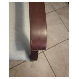 23in W from arm to arm  , 22in L from back of chair down to the legs