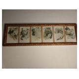  Preowned picture in small black spot on the back frame other wise in good condition. 