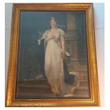 $1500 Old Lithograph Of Josephine, Empress of France, wife of Napoleon Bonaparte May 1814