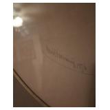 28" L x " D x 32" H. Signature lower left.  