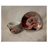 $25T. Bavaria Germany Cups & Plates  Set