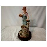 $25The Gentili Collection  Dressed Lady With Her Food