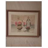 $20Vintage painting by  Hopkins  Colmant
