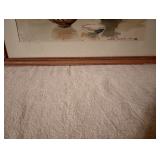 18" L x 26" D x " H signature lower right conner shows small nicks on front wood frame over all in 