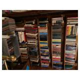 A variety of books from vintage, fiction, biblical, and history