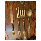 Silverware and serving utensils 