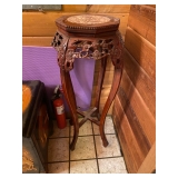 Hand carved Asian table