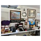 Kitchen, canning pots with jar racks, etc